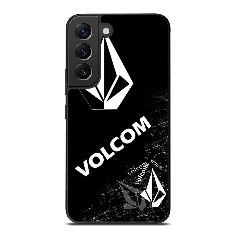 VOLCOM BLACK LOGO Samsung Galaxy S22 Plus Case Cover