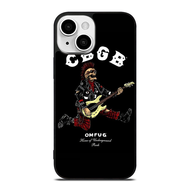 CBGB OMFUG UNDERGROUND ROCK iPhone 13 Mini Case Cover