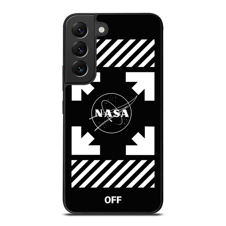 WHITE NASA OFF Samsung Galaxy S22 Plus Case Cover