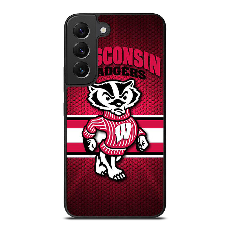 WISCONSIN BADGER FOOTBALL LOGO 2 Samsung Galaxy S22 Plus Case Cover