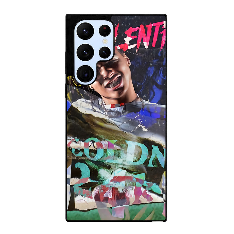 24KGOLDN VALENTINO ART Samsung Galaxy S22 Ultra Case Cover