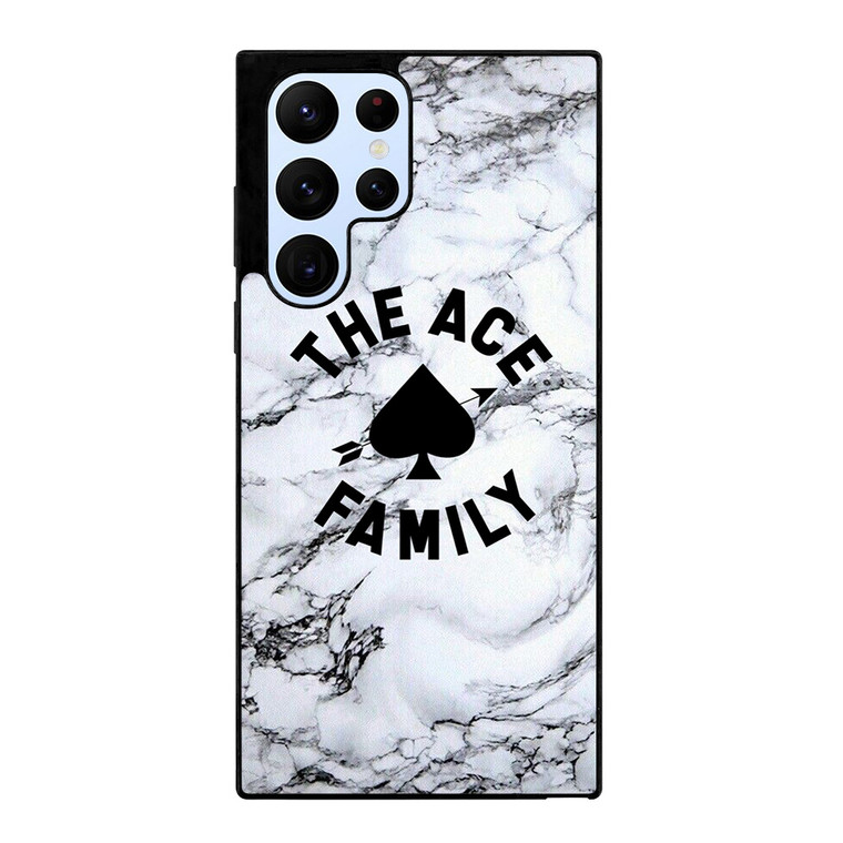 ACE FAMILY MARBLE LOGO Samsung Galaxy S22 Ultra Case Cover