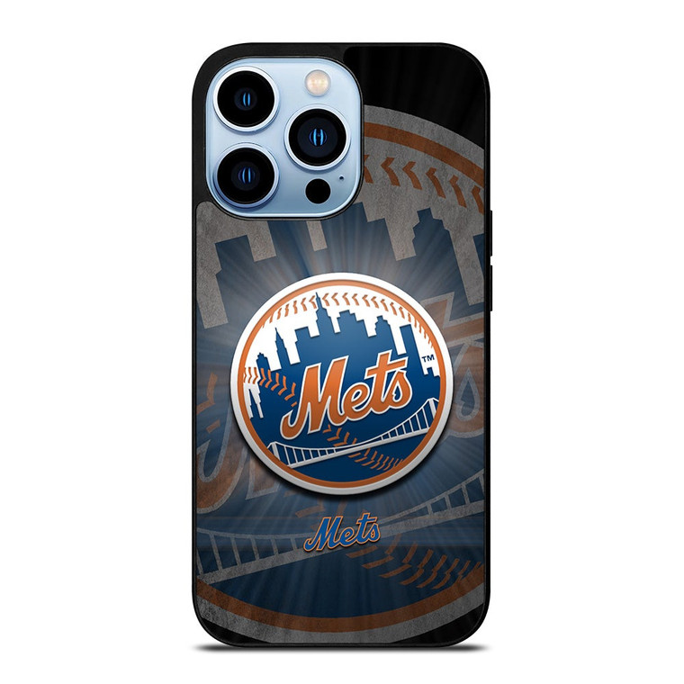 NEW YORK METS MLB LOGO iPhone 13 Pro Max Case Cover