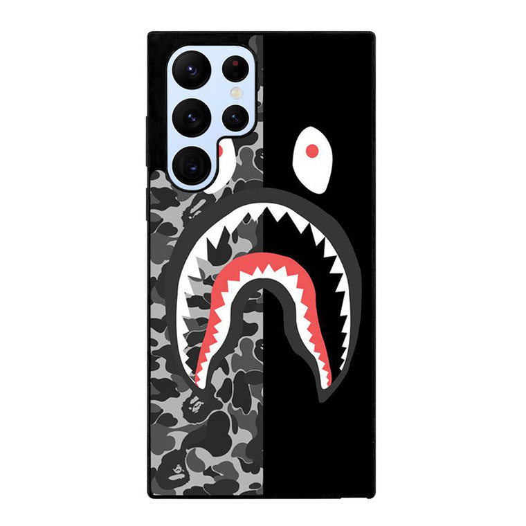 BAPE SHARK CAMO Samsung Galaxy S22 Ultra Case Cover