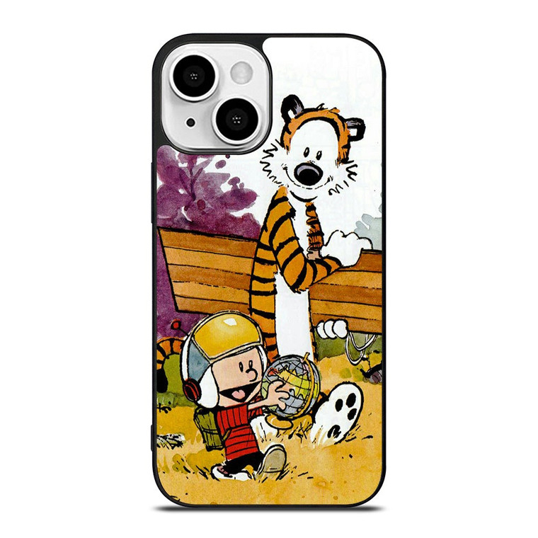 CALVIN AND HOBBES CARTOON iPhone 13 Mini Case Cover