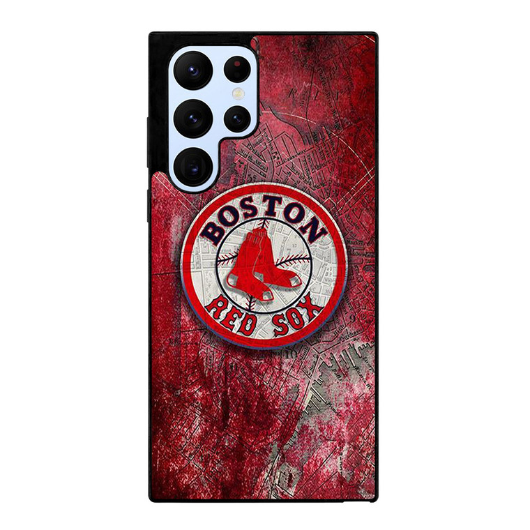 BOSTON RED SOX MLB LOGO Samsung Galaxy S22 Ultra Case Cover