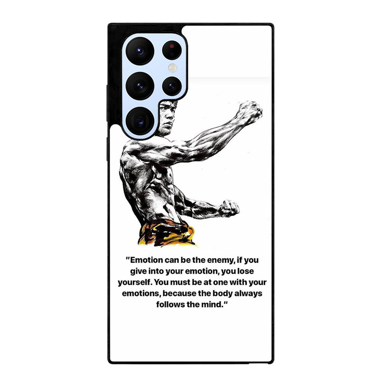 BRUCE LEE QUOTE Samsung Galaxy S22 Ultra Case Cover