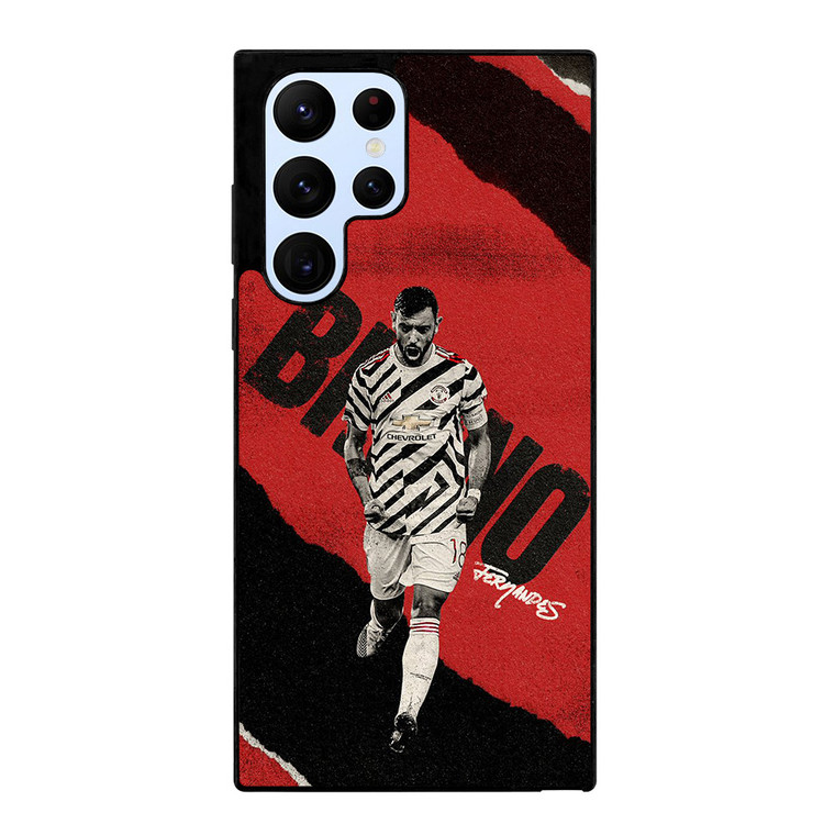 BRUNO FERNANDES MANCHESTER UNITED 3RD KIT Samsung Galaxy S22 Ultra Case Cover