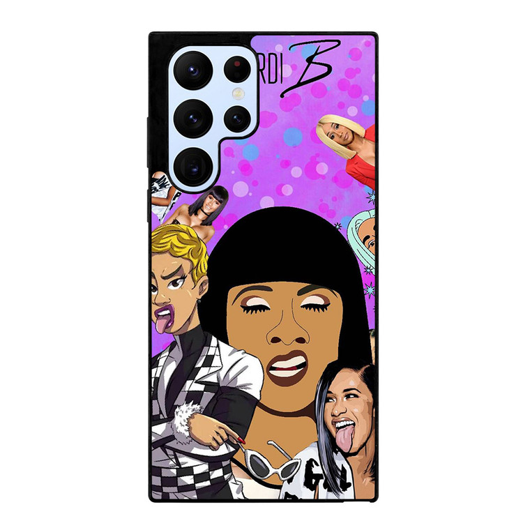 CARDI B CARTOON Samsung Galaxy S22 Ultra Case Cover