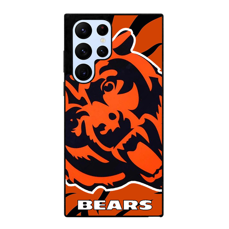 CHICAGO BEARS FOOTBALL SYMBOL Samsung Galaxy S22 Ultra Case Cover