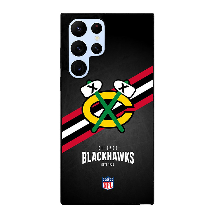 CHICAGO BLACKHAWKS NFL SYMBOL Samsung Galaxy S22 Ultra Case Cover