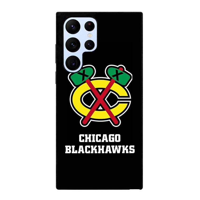 CHICAGO BLACKHAWKS SYMBOL Samsung Galaxy S22 Ultra Case Cover