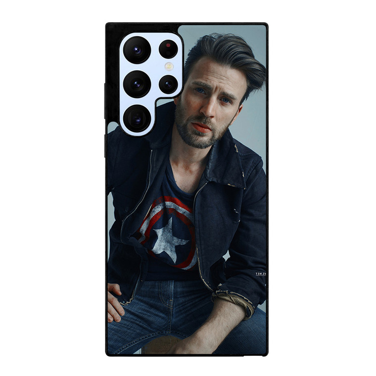 CHRIS EVANS CAPTAIN AMERICA Samsung Galaxy S22 Ultra Case Cover