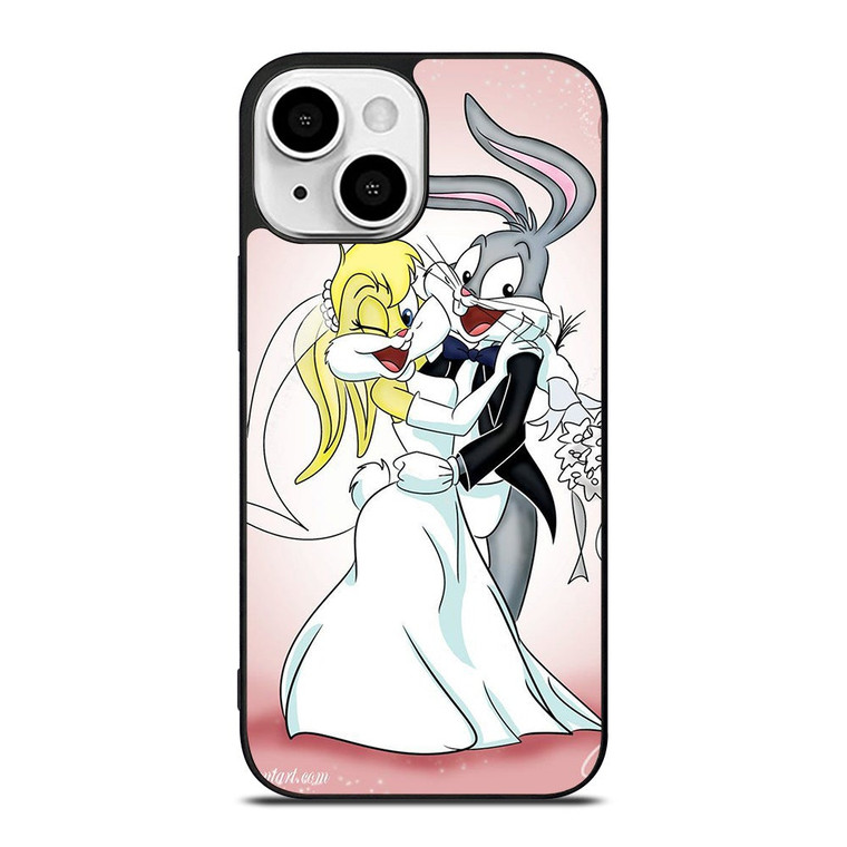 BUGS BUNNY AND LOLA LOVE iPhone 13 Mini Case Cover