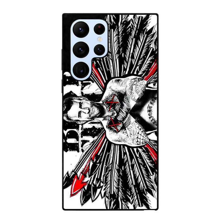 CM PUNK GLOVES ART Samsung Galaxy S22 Ultra Case Cover