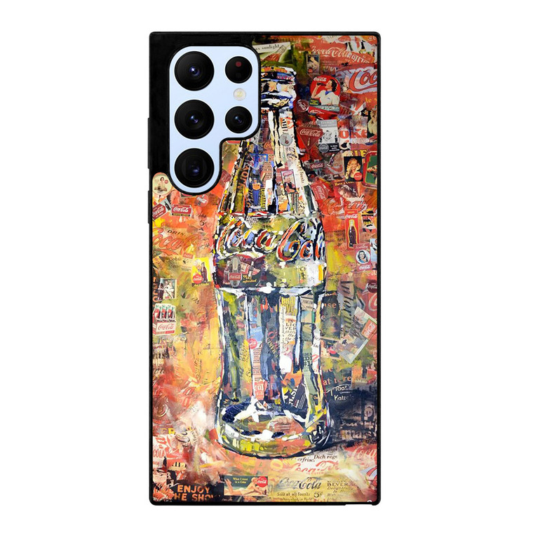 COCA COLA BOTTLE ART Samsung Galaxy S22 Ultra Case Cover