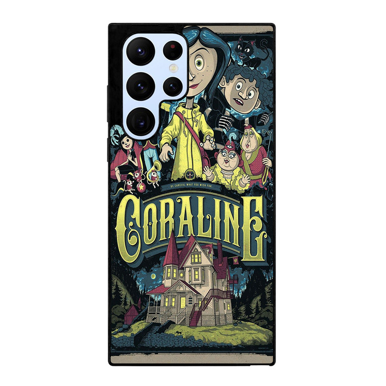 CORALINE CARTOON Samsung Galaxy S22 Ultra Case Cover