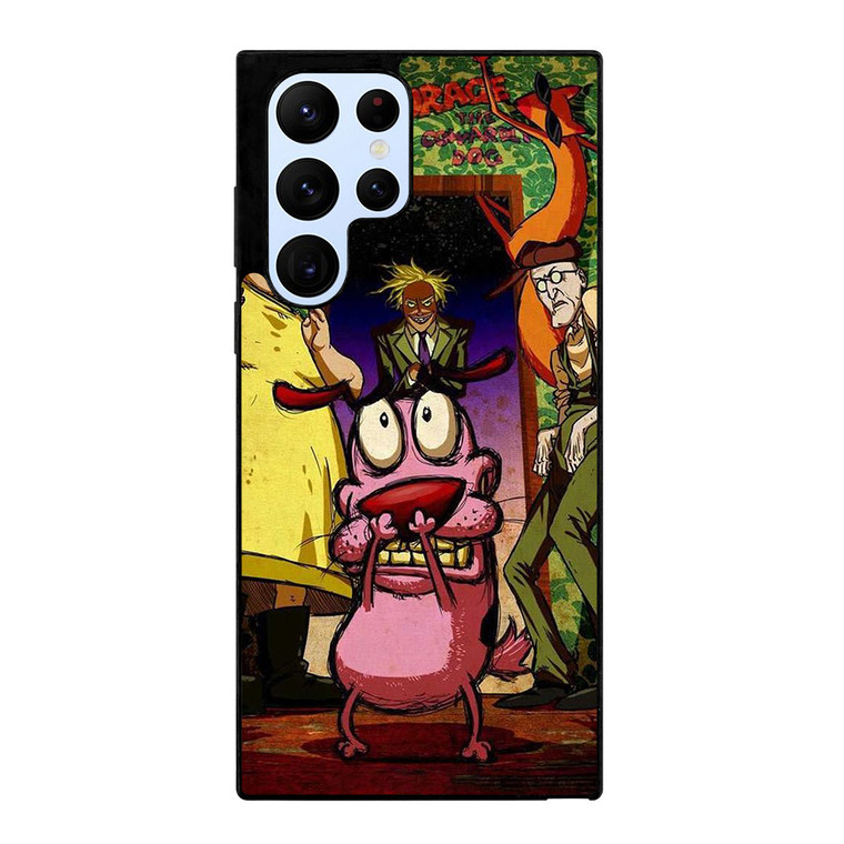 COURAGE THE COWARDLY DOG ART Samsung Galaxy S22 Ultra Case Cover