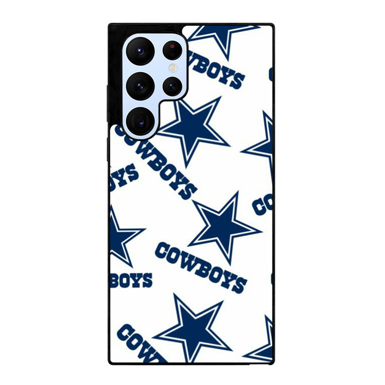 DALLAS COWBOYS LOGO PATTERN Samsung Galaxy S22 Ultra Case Cover DALLAS COWBOYS LOGO PATTERN Samsung Galaxy S22 Ultra Case Cover