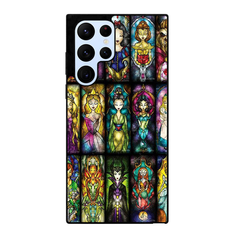 DISNEY PRINCESS STAINED GLASS Samsung Galaxy S22 Ultra Case Cover