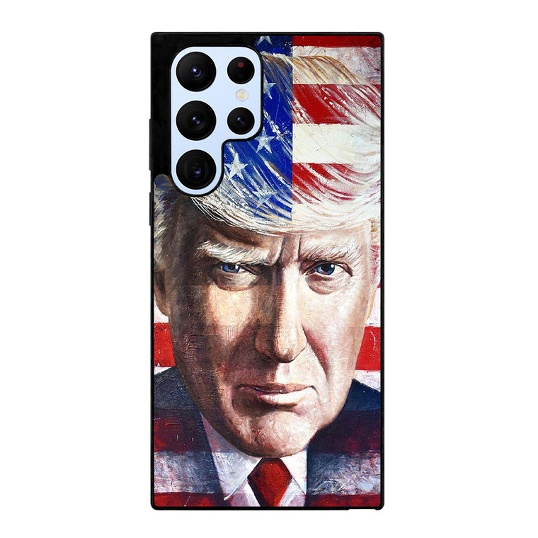 DONALD TRUMP FACE ART Samsung Galaxy S22 Ultra Case Cover DONALD TRUMP FACE ART Samsung Galaxy S22 Ultra Case Cover