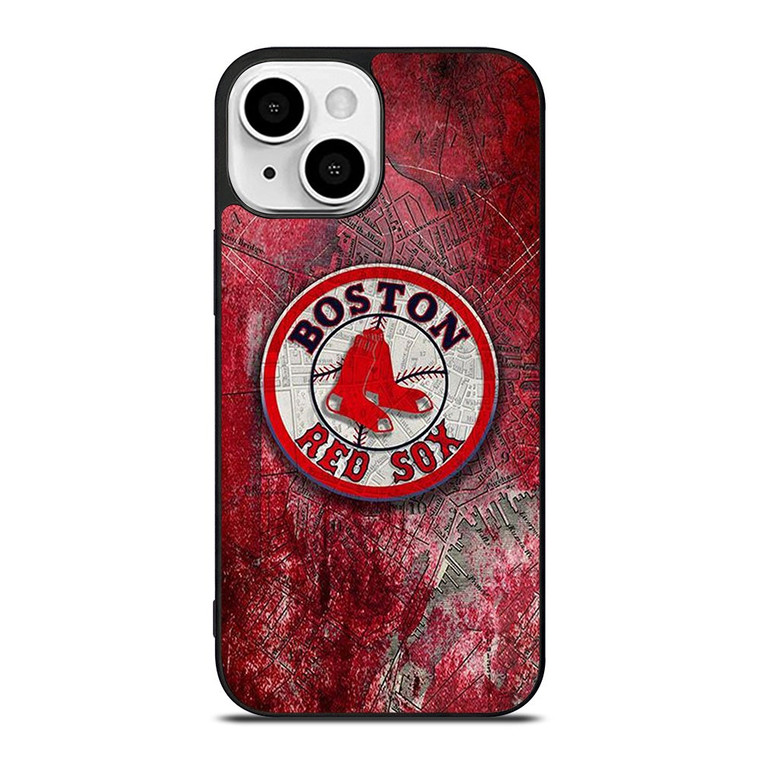 BOSTON RED SOX MLB LOGO iPhone 13 Mini Case Cover