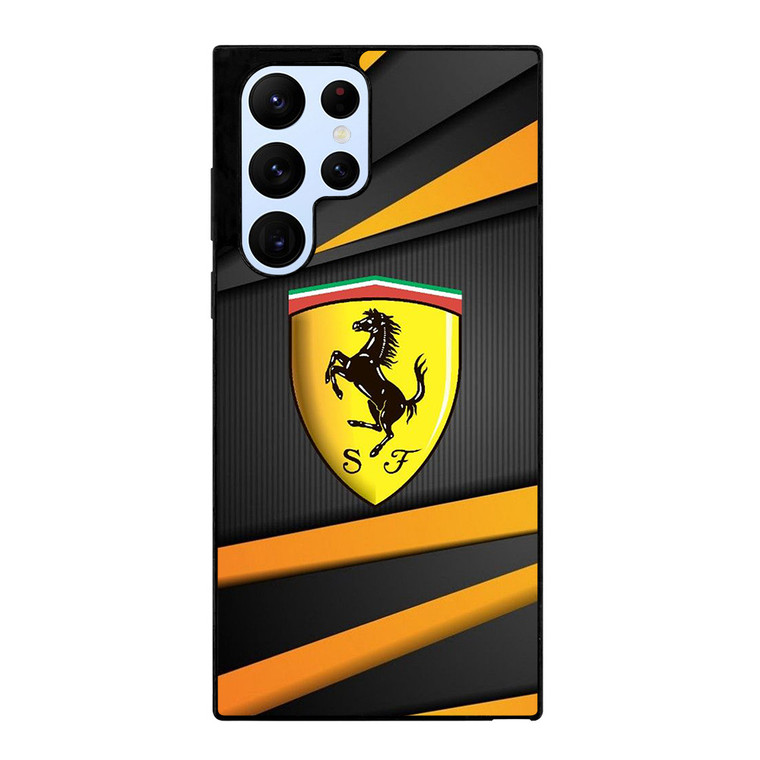 FERRARI SPORT CAR EMBLEM Samsung Galaxy S22 Ultra Case Cover