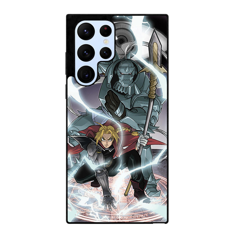 FULLMETAL ALCHEMIST EDWARD AND ALPHONSE ELRIC Samsung Galaxy S22 Ultra Case Cover