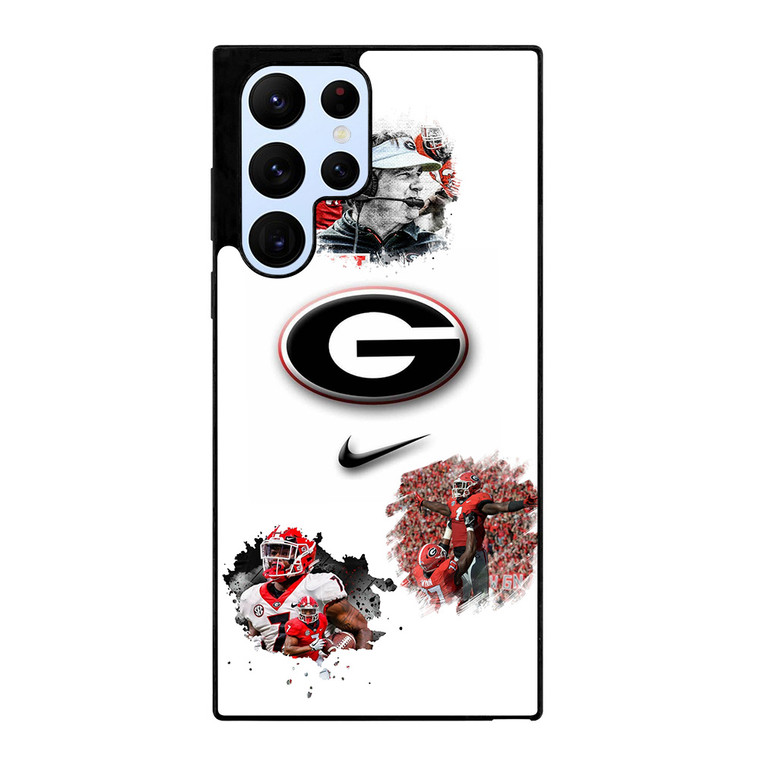 GEORGIA BULLDOGS UGA FOOTBALL Samsung Galaxy S22 Ultra Case Cover
