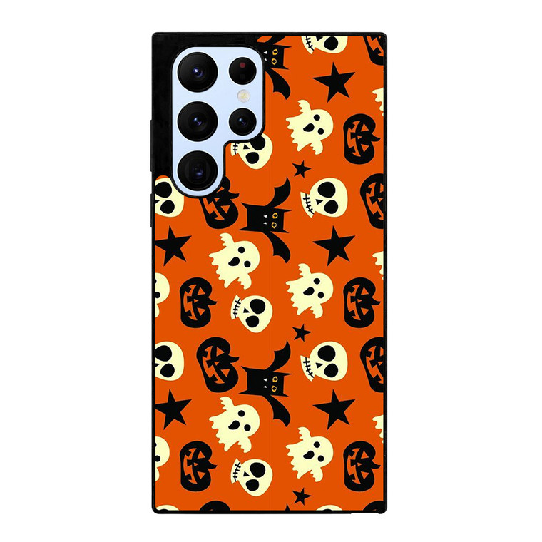 HALLOWEEN GHOST PATTERN Samsung Galaxy S22 Ultra Case Cover