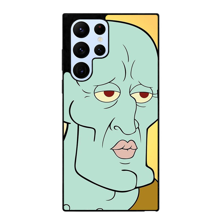 HANDSOME SQUIDWARD CARTOON Samsung Galaxy S22 Ultra Case Cover