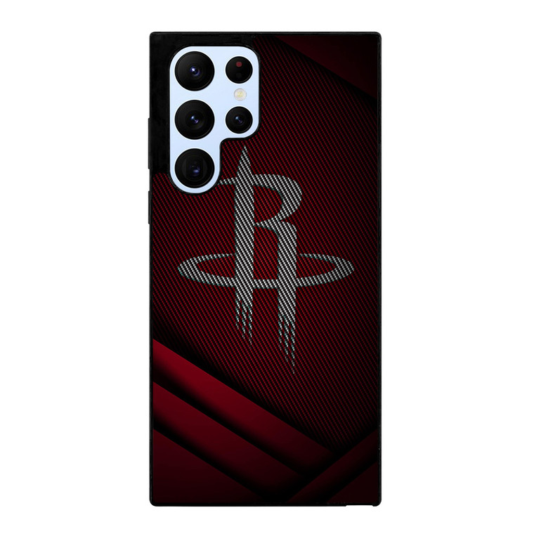 HOUSTON ROCKETS CARBON LOGO Samsung Galaxy S22 Ultra Case Cover