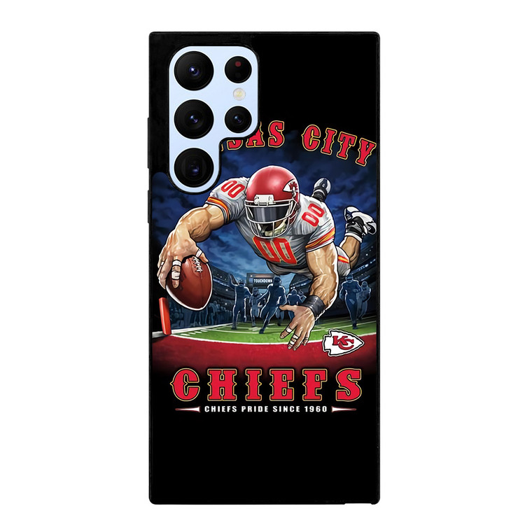KANSAS CITY CHIEFS FOOTBALL ART Samsung Galaxy S22 Ultra Case Cover