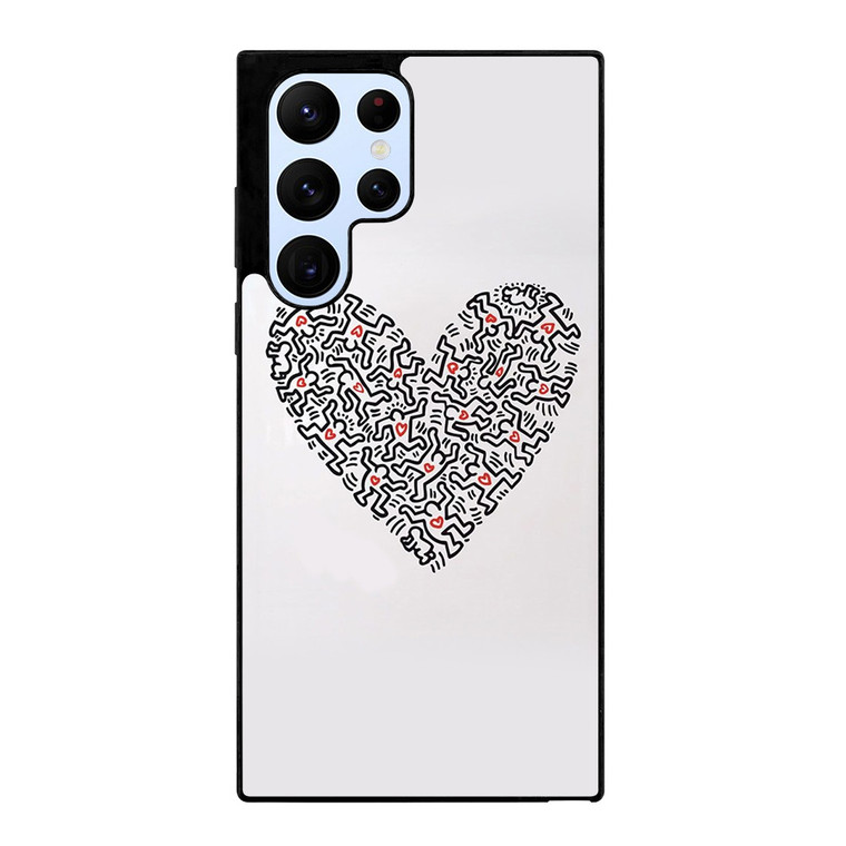 KEITH HARING LOVE ICON Samsung Galaxy S22 Ultra Case Cover