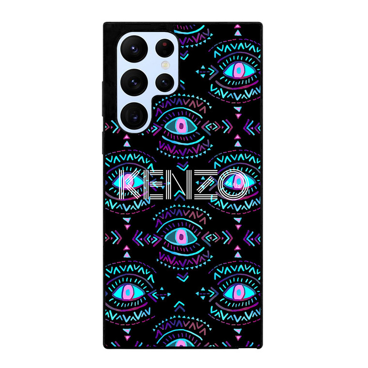 KENZO PARIS EYE PATTERN Samsung Galaxy S22 Ultra Case Cover