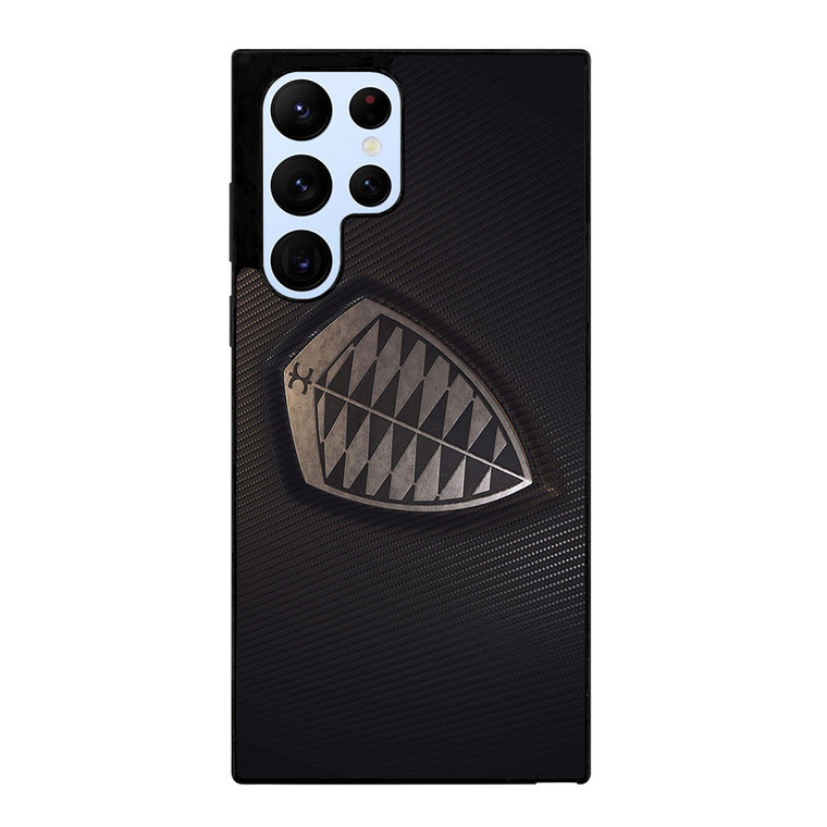 KOENIGSEGG CARBON CAR LOGO Samsung Galaxy S22 Ultra Case Cover