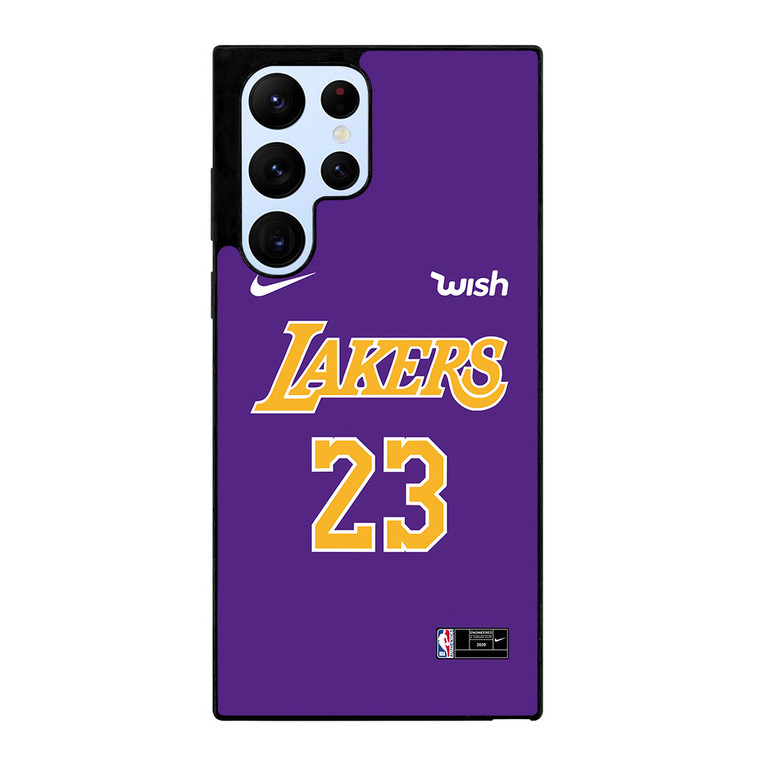 LA LAKERS LEBRON JAMES JERSEY Samsung Galaxy S22 Ultra Case Cover