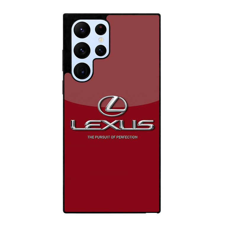 LEXUS THE PURSUIT OF PERFECTION EMBLEM Samsung Galaxy S22 Ultra Case Cover