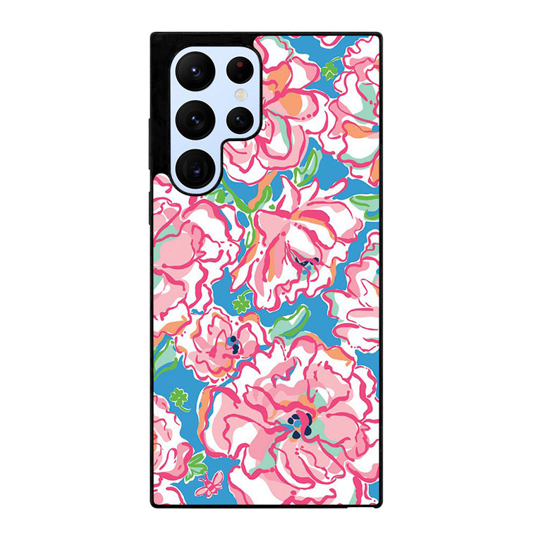 LILLY PULITZER FLOWER Samsung Galaxy S22 Ultra Case Cover