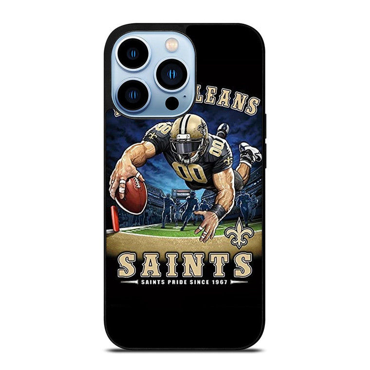 NEW ORLEANS SAINTS NFL ART iPhone 13 Pro Max Case Cover