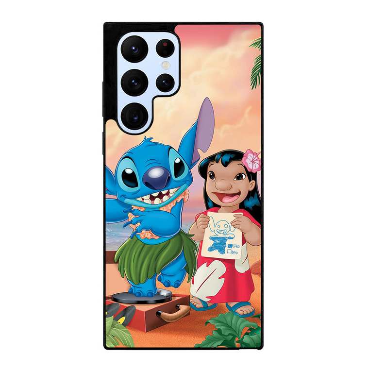 LILO AND STITCH CARTOON Samsung Galaxy S22 Ultra Case Cover