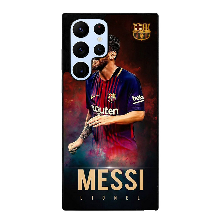 LIONEL MESSI BARCELONA FC Samsung Galaxy S22 Ultra Case Cover