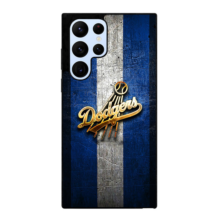 LOS ANGELES DODGERS GOLD LOGO Samsung Galaxy S22 Ultra Case Cover