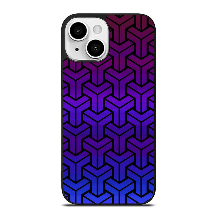 BLACK MAMBA PURPLE PATTERN iPhone 13 Mini Case Cover