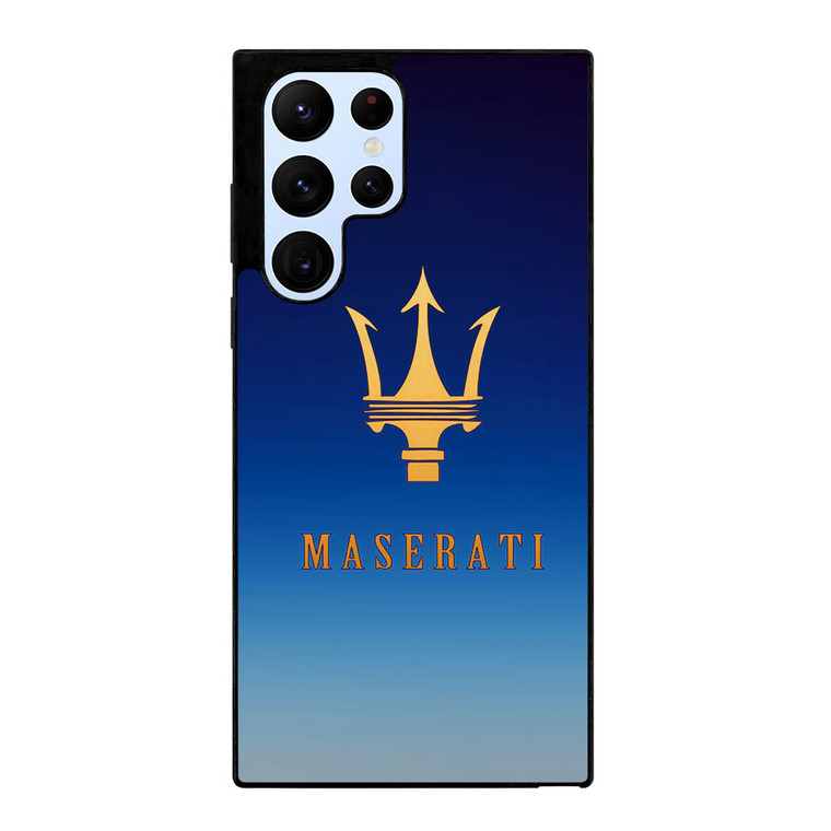 MASERATI GOLD LOGO Samsung Galaxy S22 Ultra Case Cover