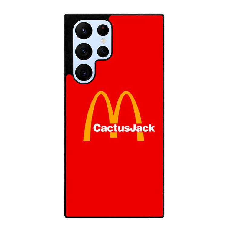 MCDONALDS CACTUS JACK TRAVIS SCOTT Samsung Galaxy S22 Ultra Case Cover