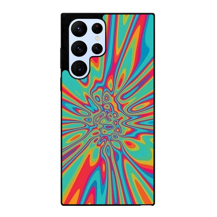 MELTED COLORFUL CHROME Samsung Galaxy S22 Ultra Case Cover