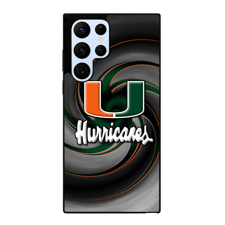 MIAMI HURRICANES ICON Samsung Galaxy S22 Ultra Case Cover