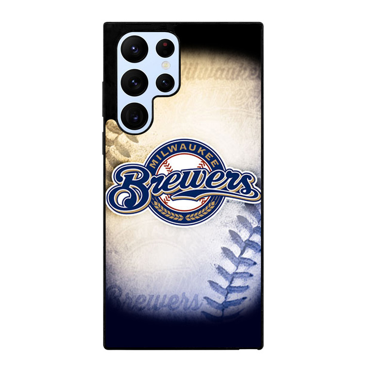MILWAUKEE BREWERS MLB LOGO Samsung Galaxy S22 Ultra Case Cover