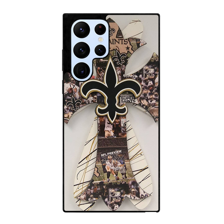NEW ORLEANS SAINTS ICON Samsung Galaxy S22 Ultra Case Cover